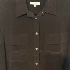Equipment Silk Shirt Small